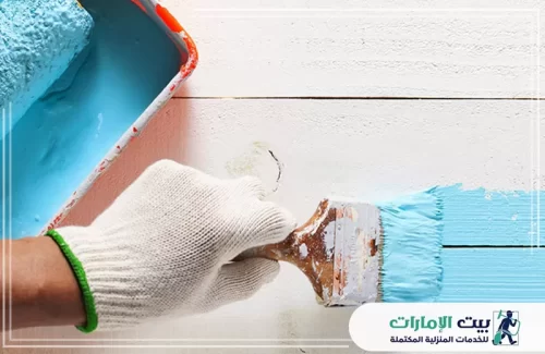 دقة متناهية في دهانات الأسطح الخشبية والديكورية. صباغ في الشارقة يقدم حلول صباغة شاملة لجميع أنواع الخامات. لمسة احترافية تزين أثاثك وجدرانك بألوان عصرية. احجز موعدك الآن مع شركة بيت الإمارات 0509783583.