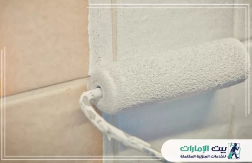 متخصصون في دهانات خارجية وداخلية مميزة. هذه رولة الصبغ الخاصة بـ التجاليد أو الأسطح ذات الملمس. نقدم خدمة صباغ في الشارقة باستخدام مواد تدوم طويلاً وتمنع التشققات. اطلب أفضل الأسعار من شركة بيت الإمارات 0509783583.