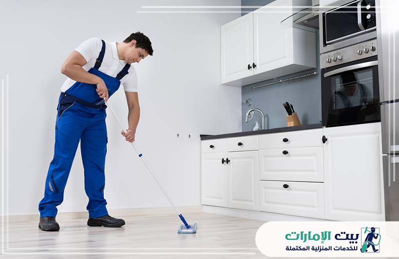 تنظيف الفلل بعد التشطيب رأس الخيمة