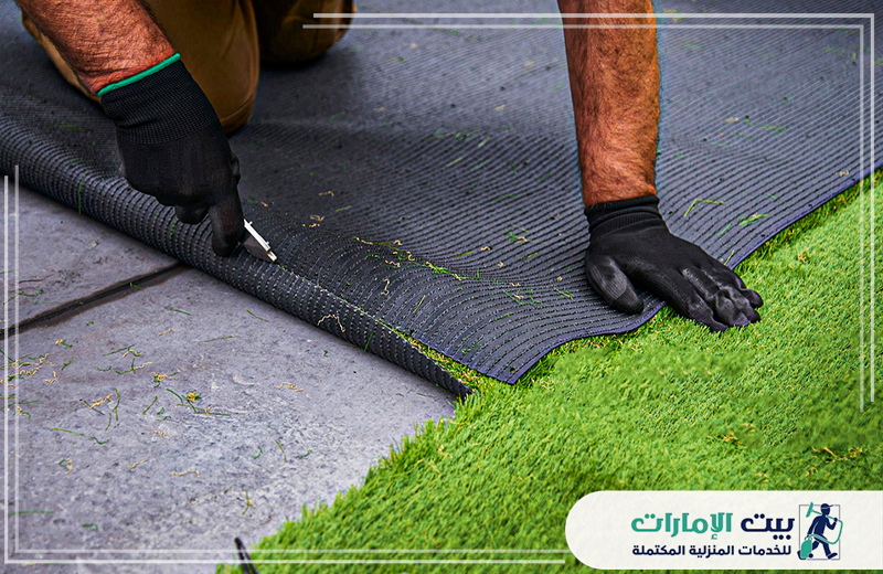 تركيب عشب جداري في ابوظبي