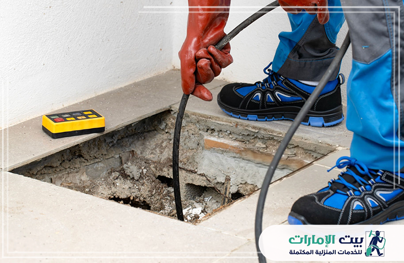 معالجة تسربات المياه بابوظبي