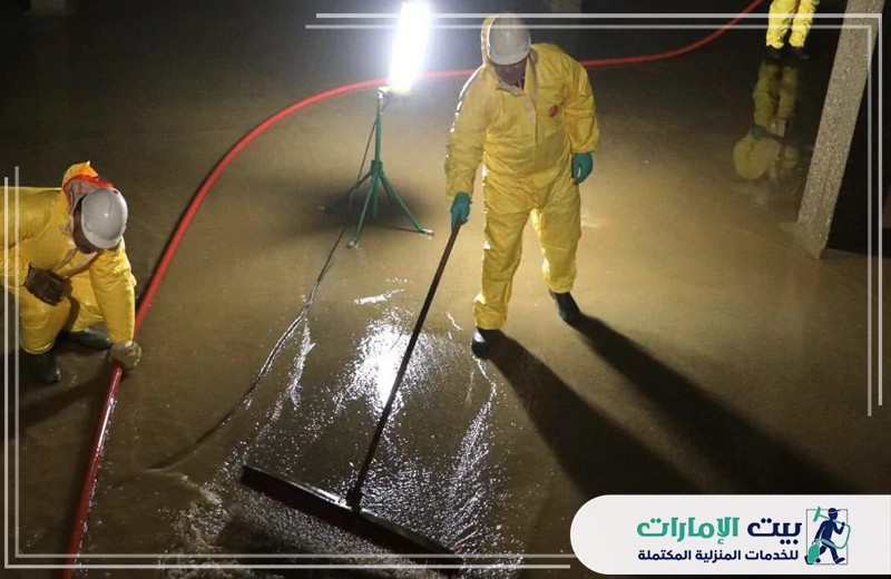 تنظيف الخزانات الأرضي بدبي