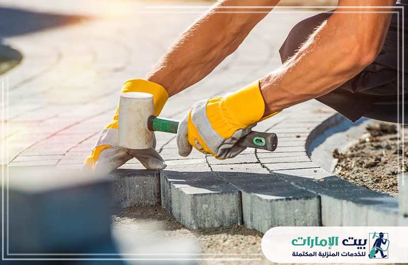 تركيب بلاط انترلوك عجمان